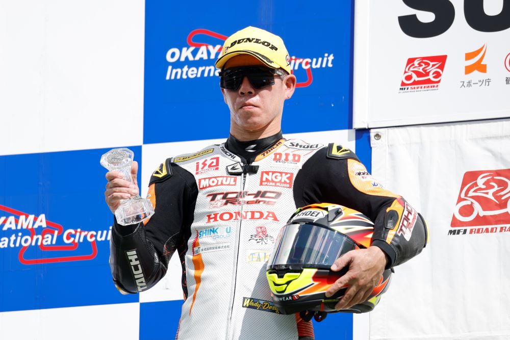 ホームコースで國峰啄磨が2位表彰台！